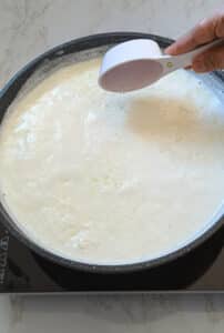 Add vinegar