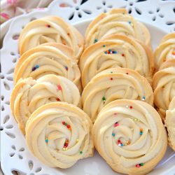 Cherry Topped Cookies - Ruchiskitchen