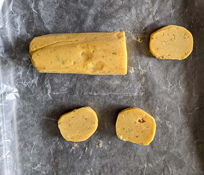 Shape the cookies